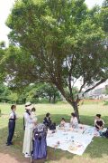 ゴザ会の様子