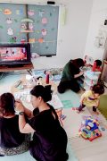 ママりらくの様子